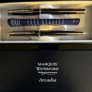 Waterford Marquis Arcadia Vintage Pen and Pencil set